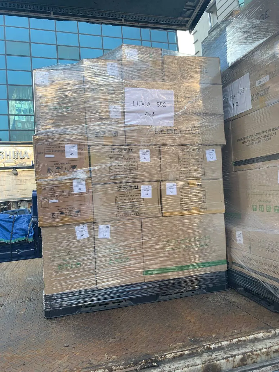 Pallet preparation